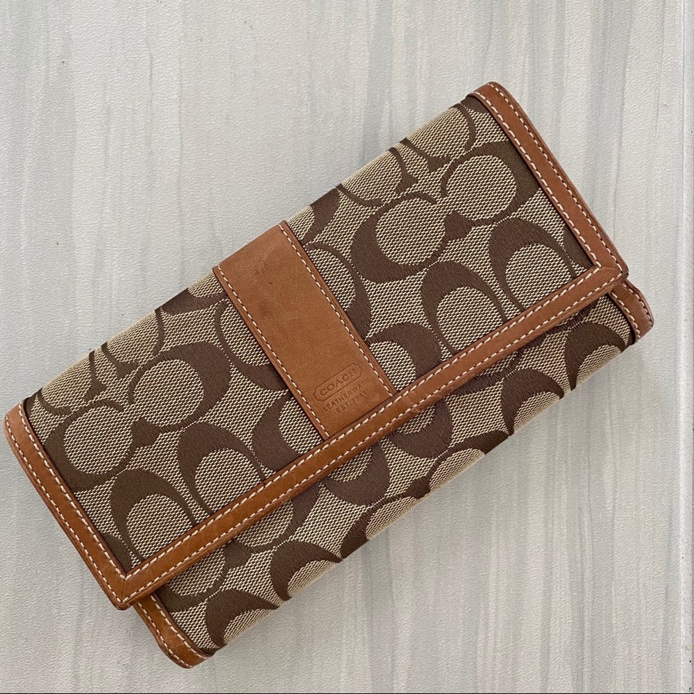 Trifold Coach Wallet